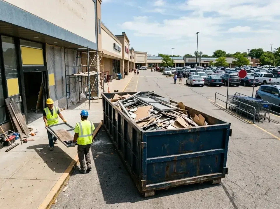 retail-store-renovation-debris-003 — frequently asked questions, Roll-off Dumpster Rentals in Old Bethpage, NY